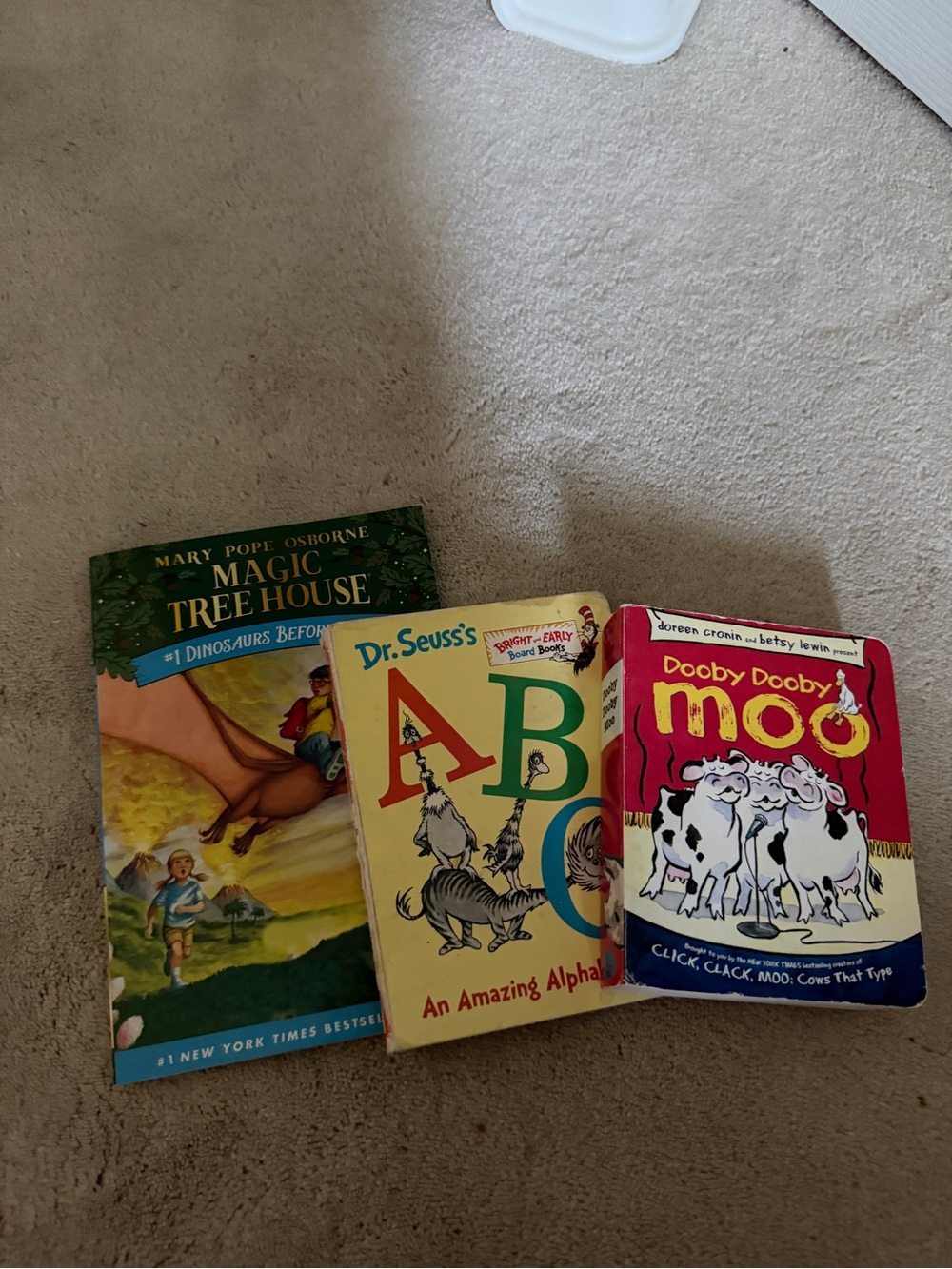 Children's Books Bundle - Magic Tree House, Dr. Seuss ABC, Dooby Dooby Moo